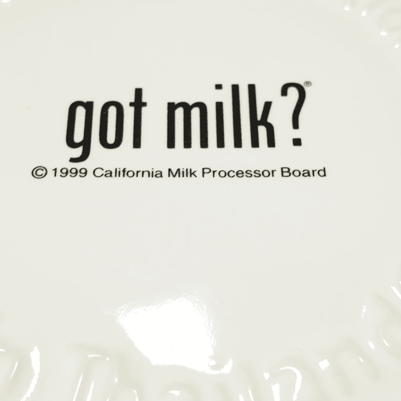 Vintage 1999 White Ceramic Milk Carton Got Milk? Creamer At Home International - Thumbnail 7