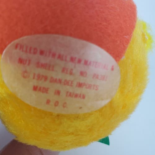 Vtg 1979 Dan Dee Plush Pom Easter Spring Duck Chick Bunny Ornaments Decorations - Thumbnail 4