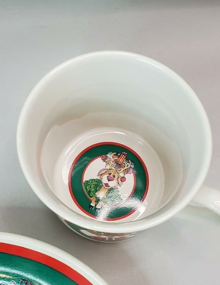 Celebrations by Silvestri Audrey Heffner Childs Plate, Cup & Bowl Christmas - Thumbnail 6