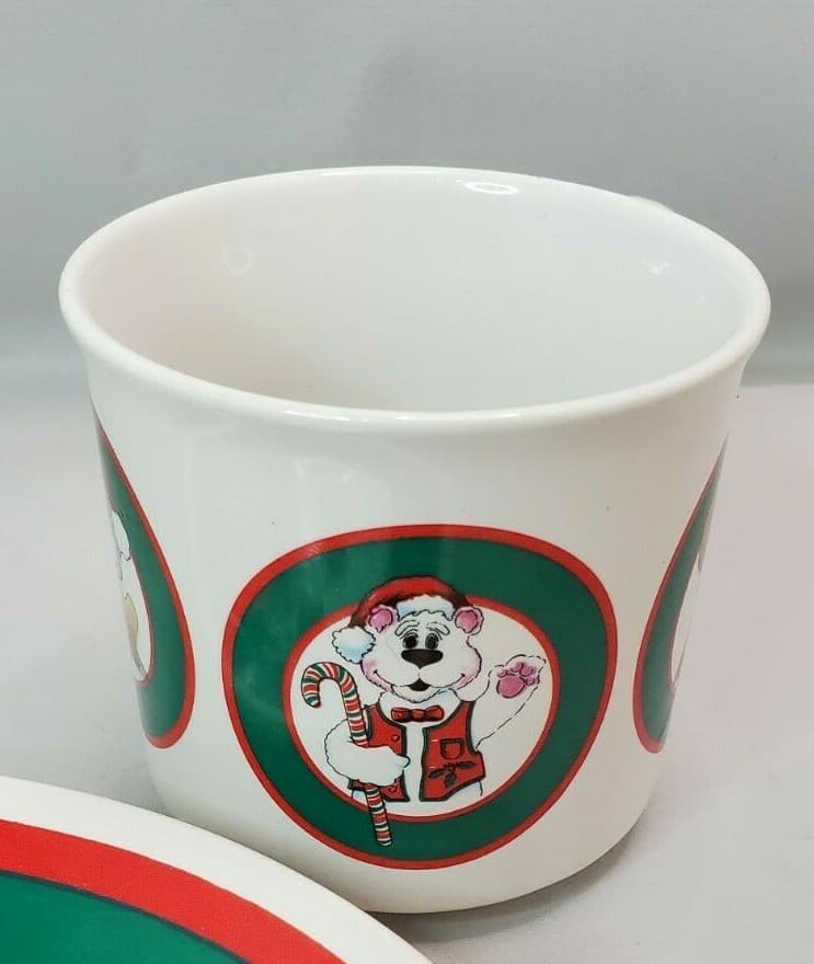 Celebrations by Silvestri Audrey Heffner Childs Plate, Cup & Bowl Christmas - Thumbnail 8