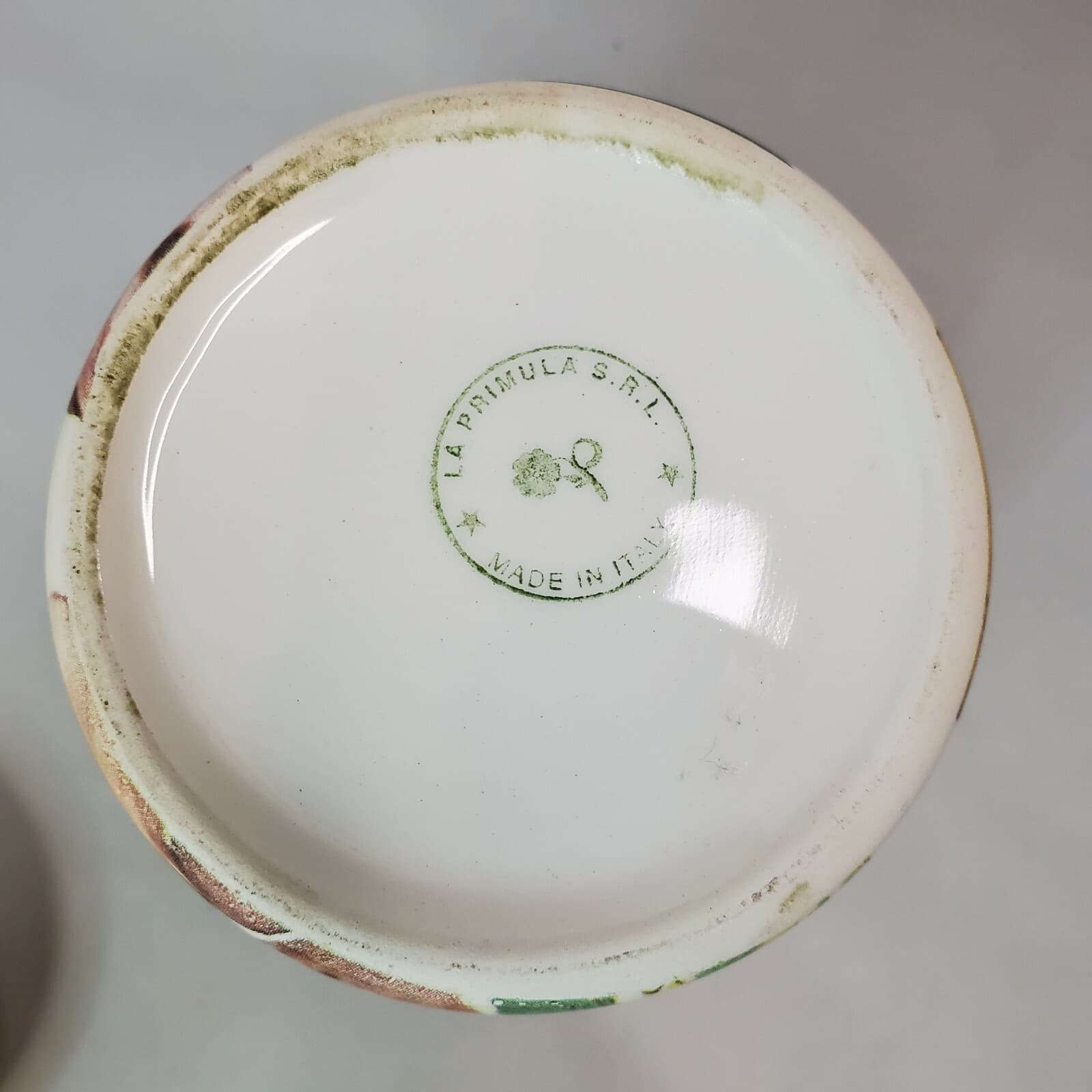 La Primula SRL Made in Italy Small Canister with Lid Colorful Vegetables 4 1/2" - Thumbnail 6