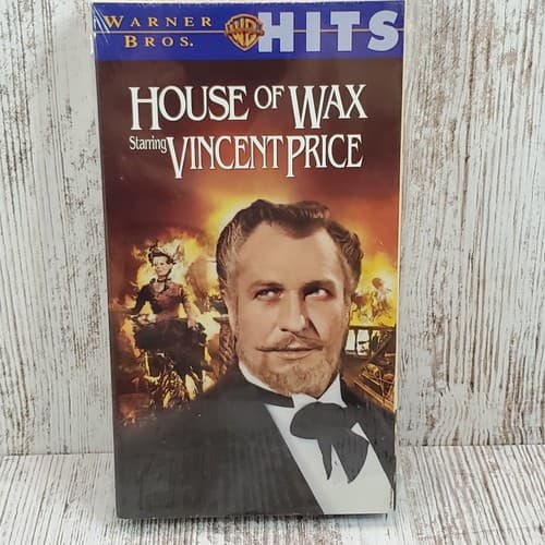 House of Wax VHS Tape Vincent Price André de Toth HORROR Spooky New Sealed