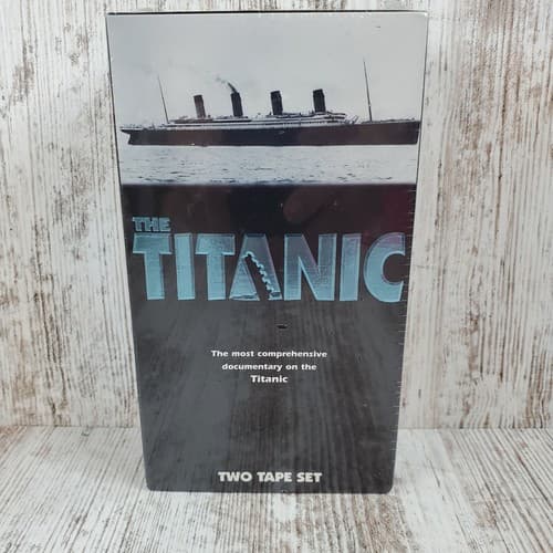THE TITANIC Documentary - Two VHS Tape Set - New and Sealed - 1996 Simitar