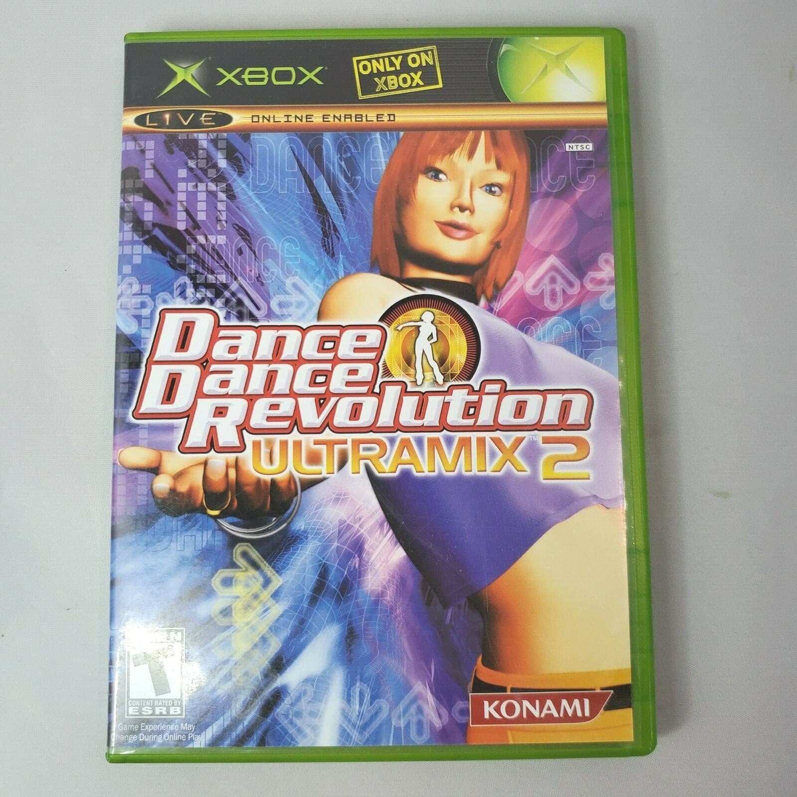 Microsoft Xbox 2004 Dance Dance Revolution Ultramix 2 Complete with Manual