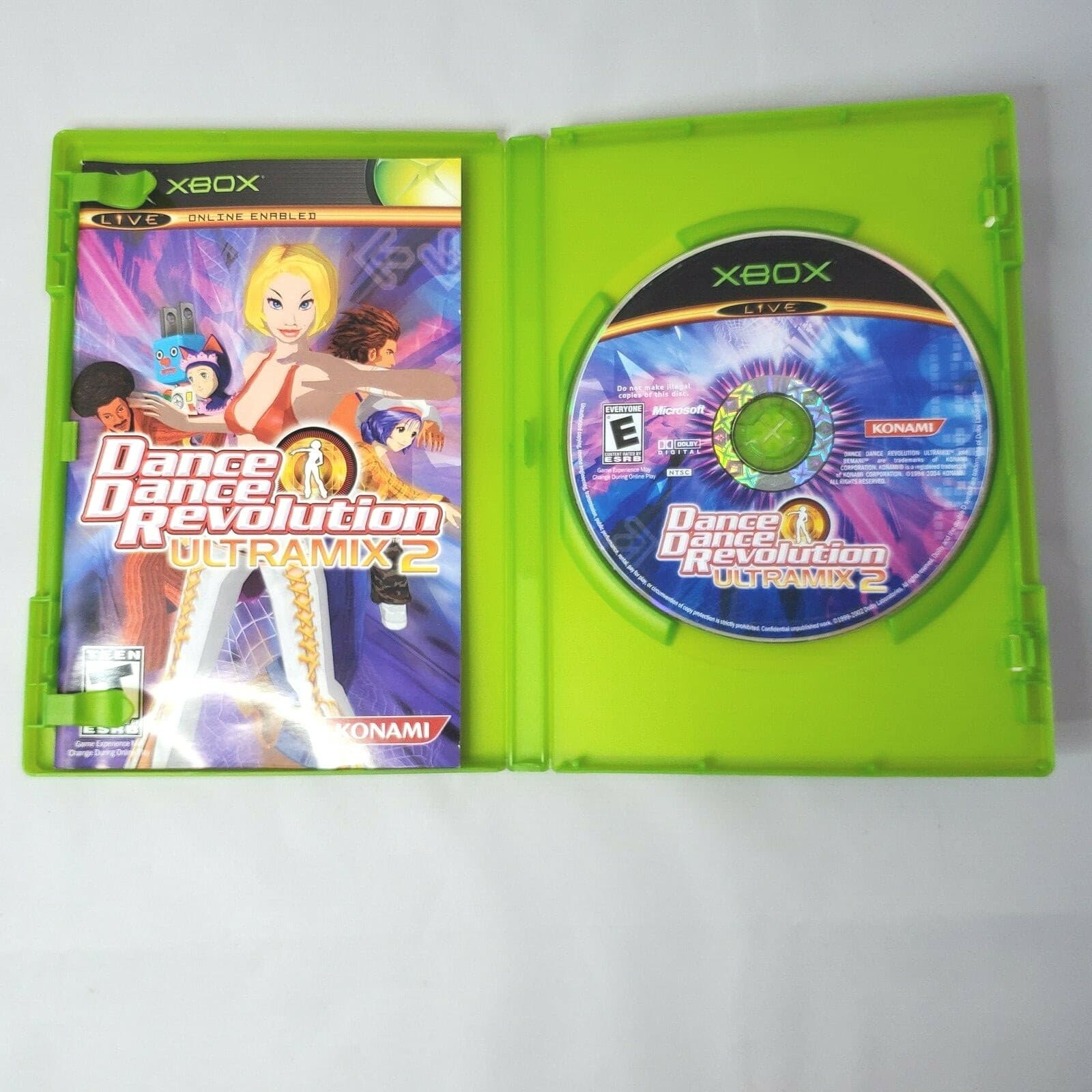 Microsoft Xbox 2004 Dance Dance Revolution Ultramix 2 Complete with Manual - Thumbnail 3
