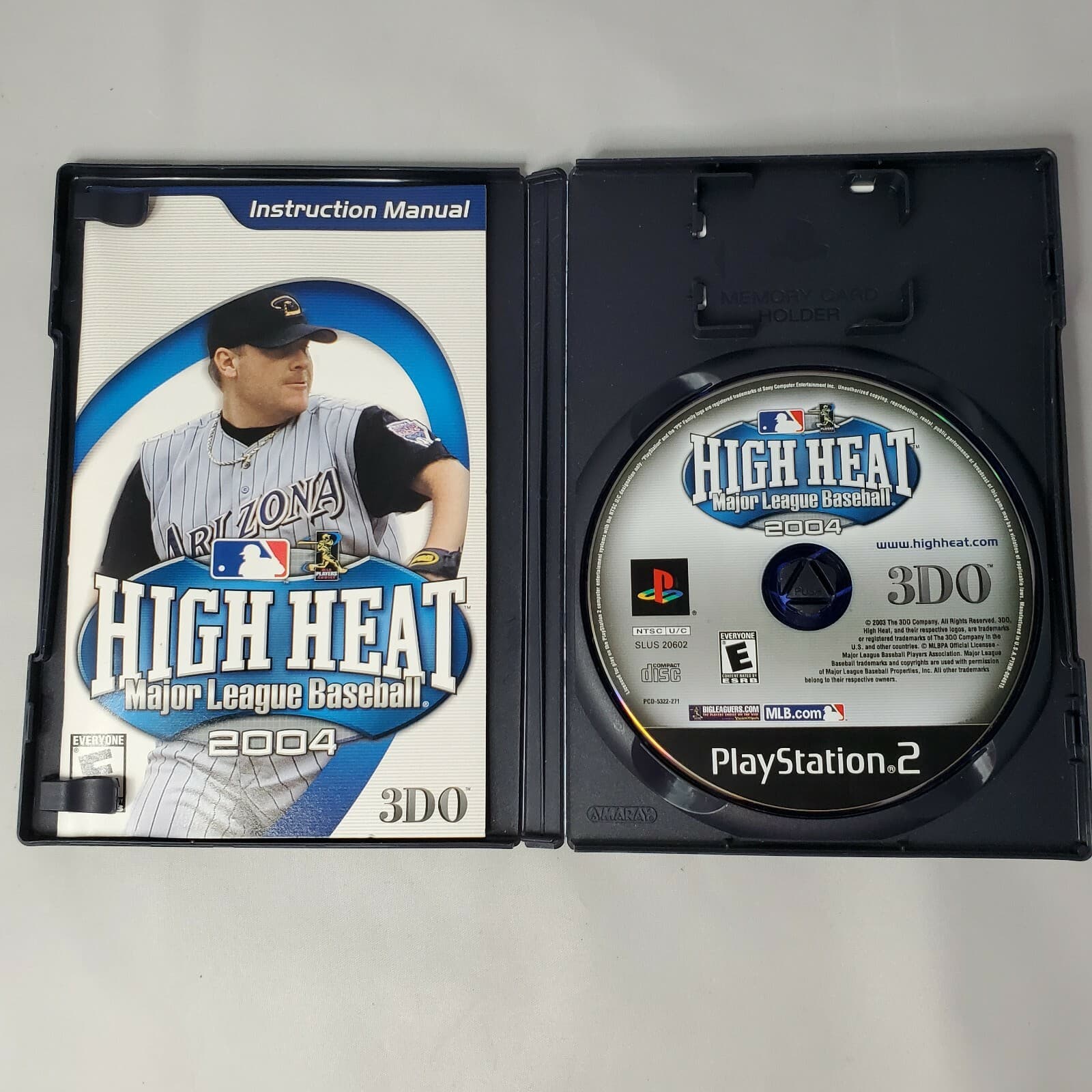 Playstation 2 PS2 High Heat Major League Baseball 2004 Video Game Complete - Thumbnail 3