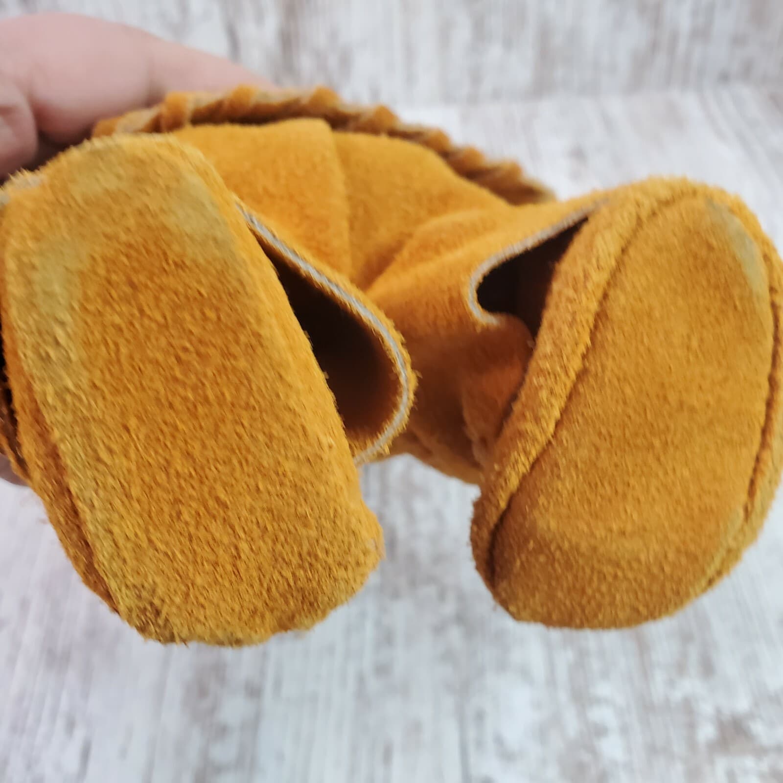 Vtg 1960s REGAL Canadian Native Doll Real Leather Suede Outfit Made in Canada - Thumbnail 5