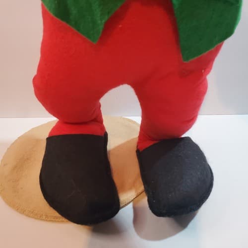 Vintage Annalee Mobilitee Santa Claus Doll 1989, Christmas 17 inch Poseable - Thumbnail 4