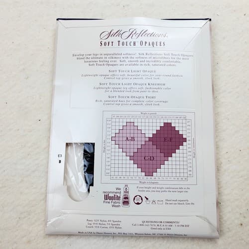 Vtg Hanes Silk Reflections Soft Touch Control Top Pantyhose EF Style 264 Olive - Thumbnail 7