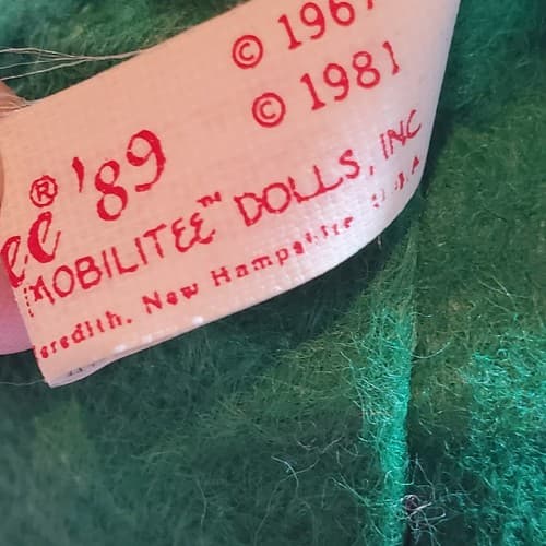 Vintage Annalee Mobilitee Santa Claus Doll 1989, Christmas 17 inch Poseable - Thumbnail 10