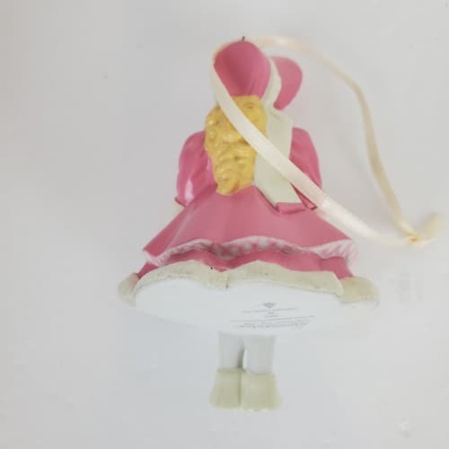2004 Hallmark 3.5" Madame Alexander Amy March Little Women Ornament Figurine - Thumbnail 4