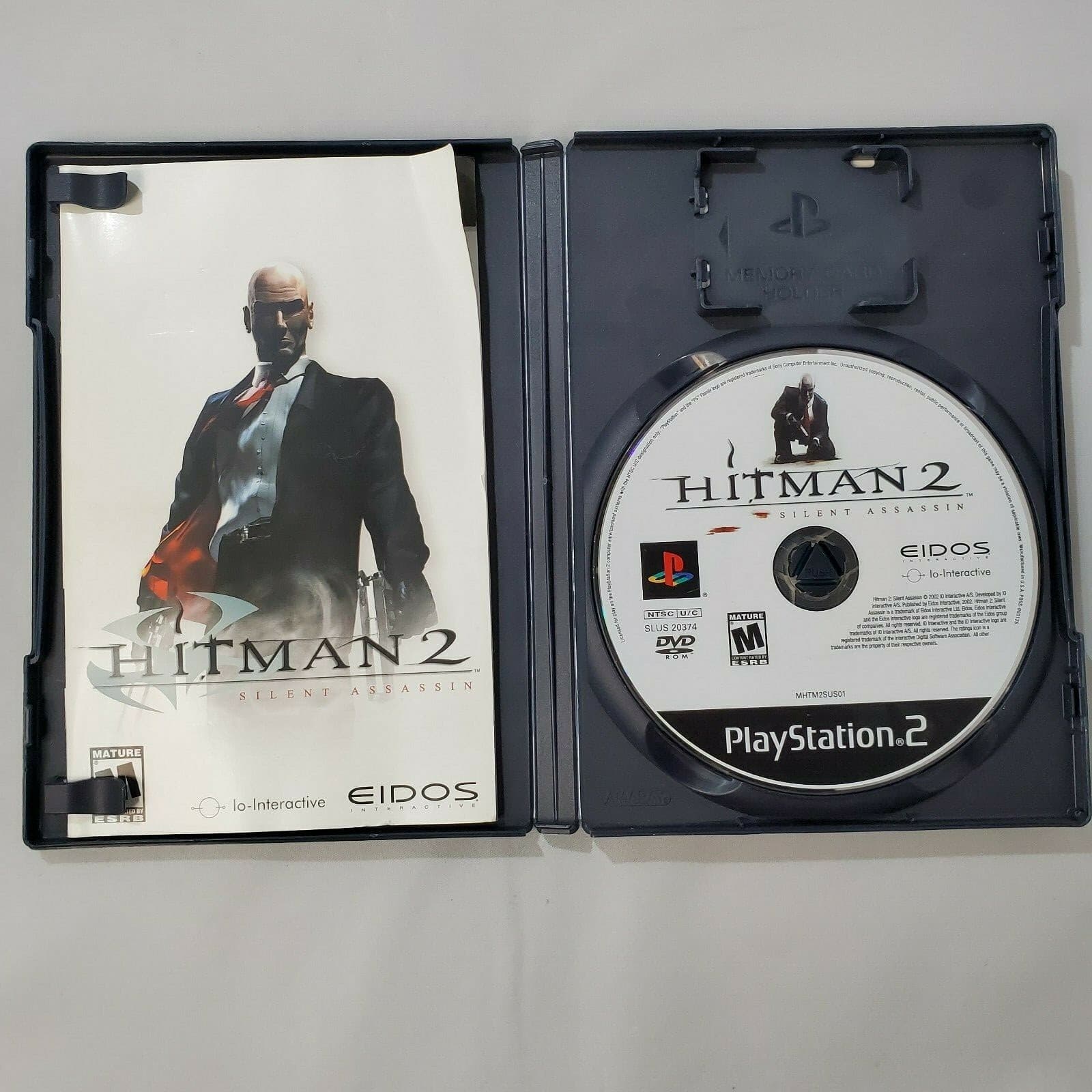 Playstation 2 PS2 Hitman 2 & Pirates Legend of the Black Buccaneer Complete - Thumbnail 3