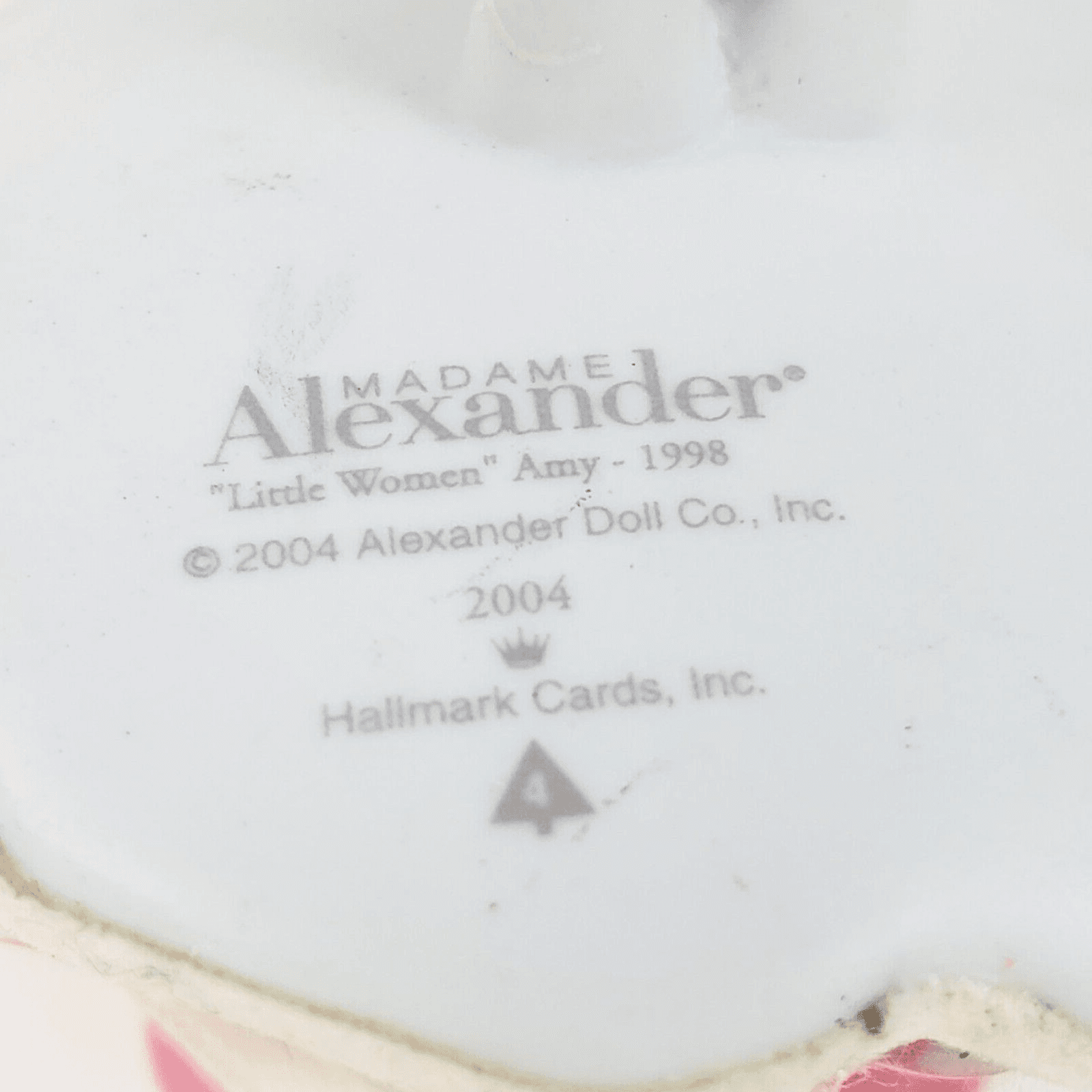 2004 Hallmark 3.5" Madame Alexander Amy March Little Women Ornament Figurine - Thumbnail 5