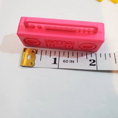 Vintage Barbie Doll Accessories 22 piece Mixed Lot 1990's Shoes Boombox Necklace - Thumbnail 7