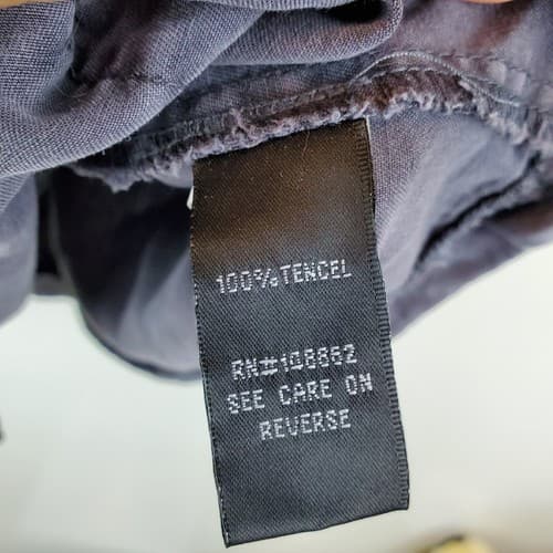 Torrid Tencel Dark Gray Size 3 Full Zip Up Short Sleeve Utility Shirt Jacket - Thumbnail 7