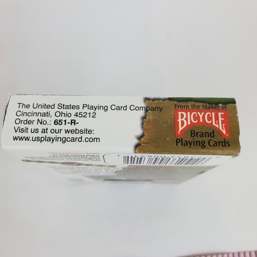 Vintage 2001 The Crocodile Hunter on Animal Planet Playing Cards Bicycle Brand - Thumbnail 5