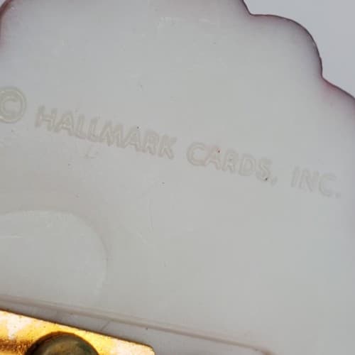 Vintage Hallmark Plastic Multicolor Turkey Thanksgiving Brooch Pin Fall - Thumbnail 3