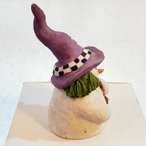 Vintage Sarah’s Attic Snowonders 1998 October "Witchy" Figurine #6409 - Thumbnail 2