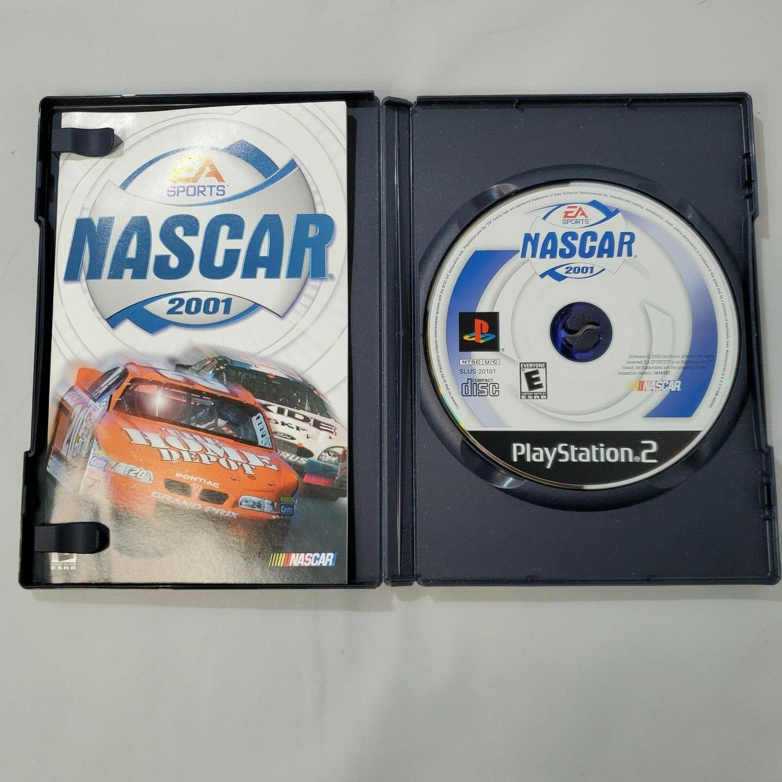 Playstation 2 PS2 Power Drome 2004 & Nascar 2001 Complete Video Game Racing - Thumbnail 4
