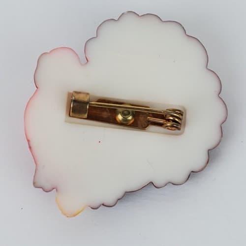 Vintage Hallmark Plastic Multicolor Turkey Thanksgiving Brooch Pin Fall - Thumbnail 2