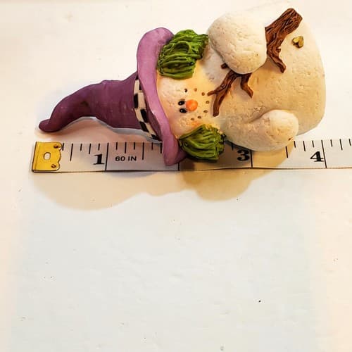 Vintage Sarah’s Attic Snowonders 1998 October "Witchy" Figurine #6409 - Thumbnail 7