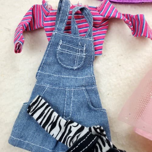 Vtg Barbie Doll and Friends Clothing Lot 90s 2000s Branded & Unbranded 13 pc - Thumbnail 7