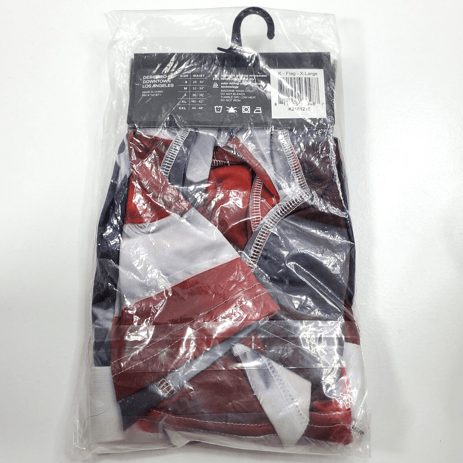 Wear Your Life Novelty Boxers Sz X-Large Men's Under Wear American Flag NIP GIFT
