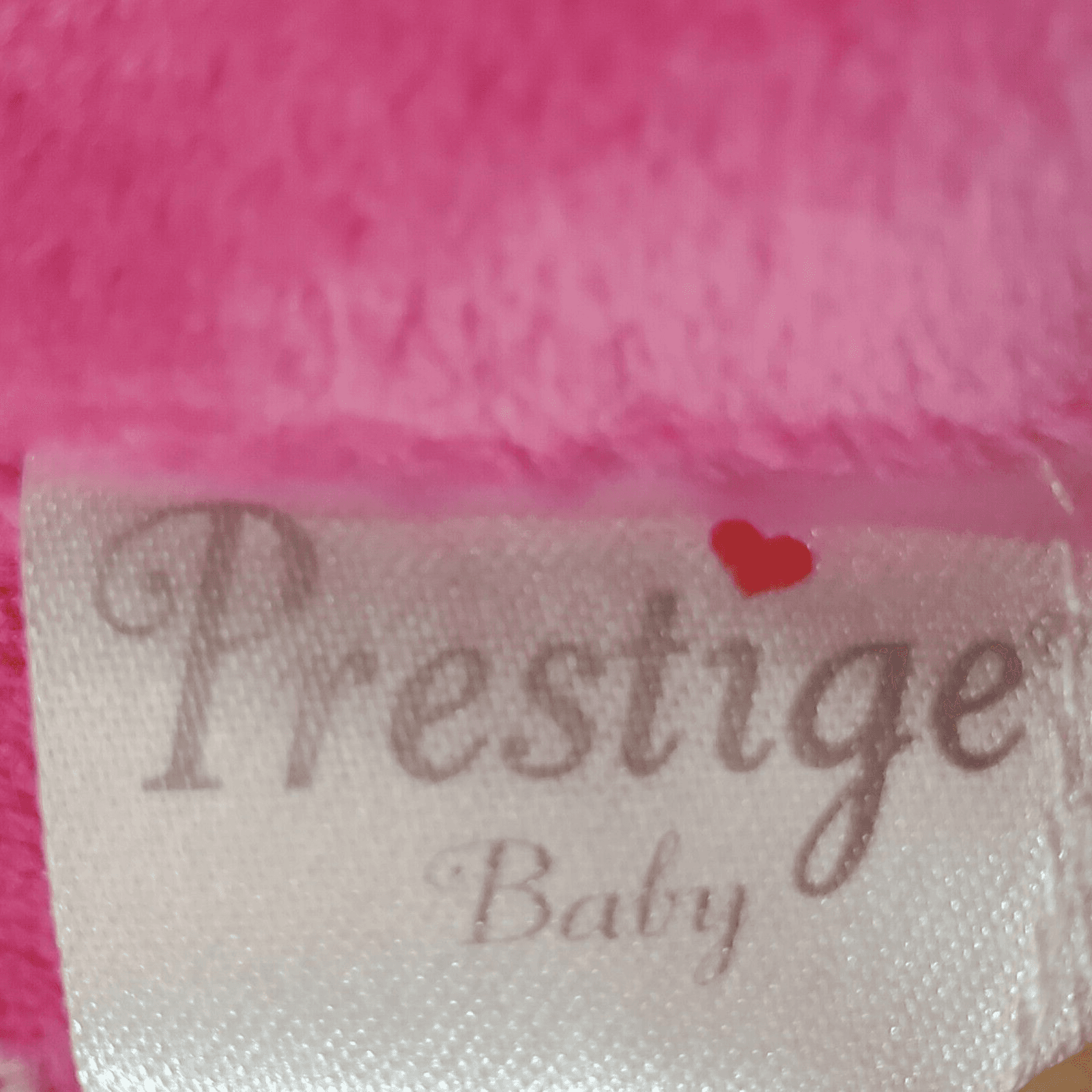 Prestige Baby Bunny Rabbit Plush Soft Lovey Pink Gingham Checks Trim - Thumbnail 5