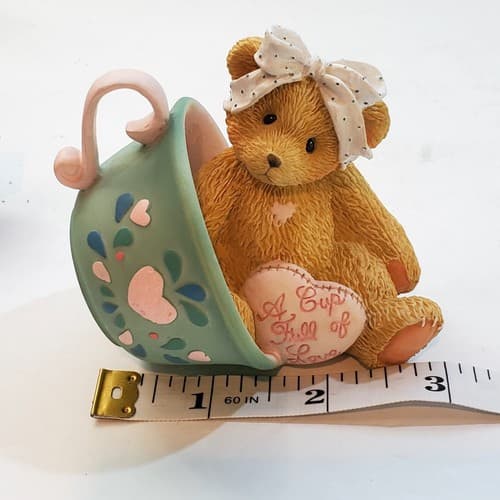 Vtg Cherished Teddies Margaret A Cup Full of Love 1994 P Hillman Enesco 103667 - Thumbnail 6