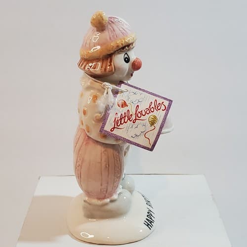 Clowns By Beswick Little Lovables Happy Birthday 4.25 inch Figurine LL1 w/ Tag - Thumbnail 3