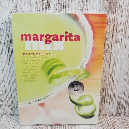 Margarita Mix 3 CD Box Salsa Hits,36 Tracks,Bobby Cruz,Quinto Major Party NEW