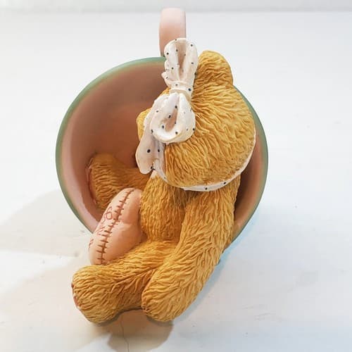 Vtg Cherished Teddies Margaret A Cup Full of Love 1994 P Hillman Enesco 103667 - Thumbnail 2