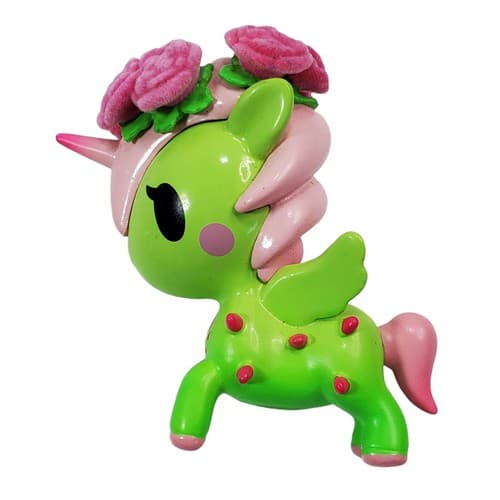 TOKIDOKI Unicorno Series 9 Rosebud Mini Designer Art Toy Unicorn NO BOX - Thumbnail 2