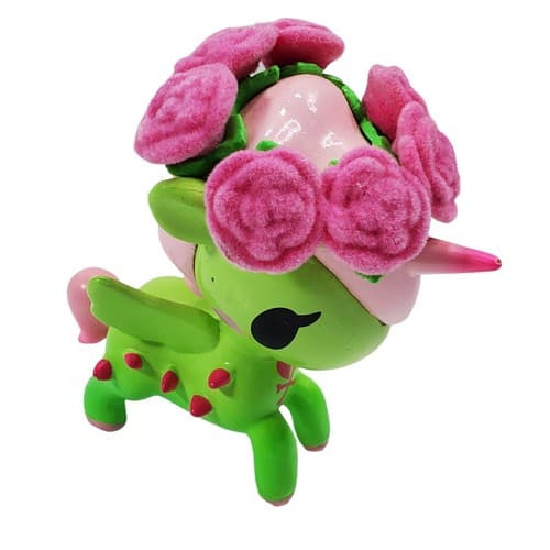 TOKIDOKI Unicorno Series 9 Rosebud Mini Designer Art Toy Unicorn NO BOX - Thumbnail 3