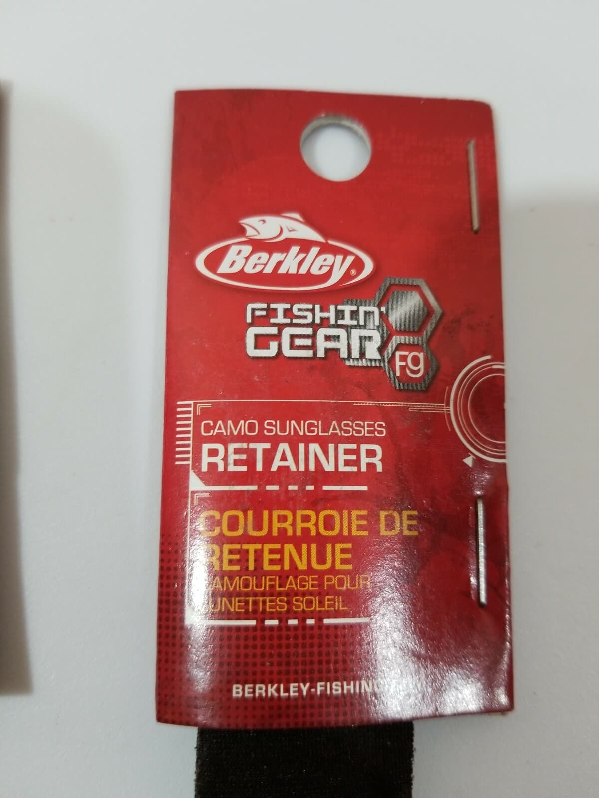 Berkley Fishin Gear Camo Sunglasses Retainer Holder Stocking Stuffer Lot of 2 - Thumbnail 2