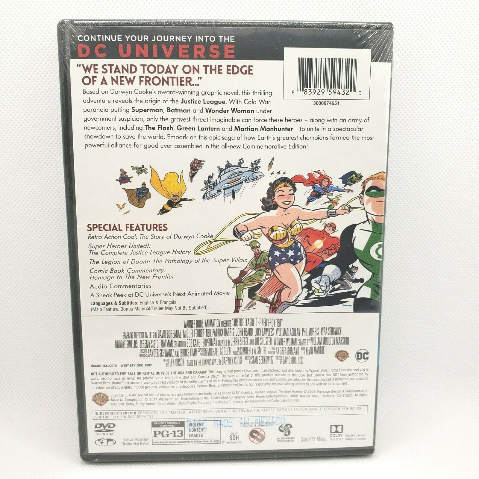 DC Universe: Justice League The New Frontier (DVD) Commemorative Edition - Thumbnail 2