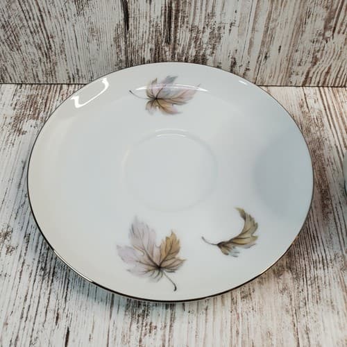 Vintage Arlen Fine China Seyei-Japan Autumn Leaves 6885 Coffee Tea Cup & Saucer - Thumbnail 6