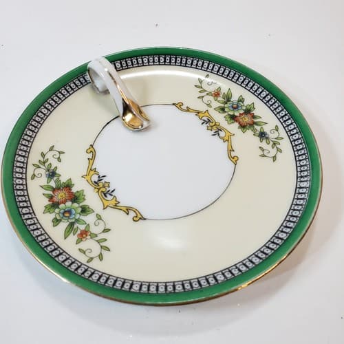 Vintage Noritake Roseara Floral Pattern Lemon Dish w/ Side Handle Made in Japan