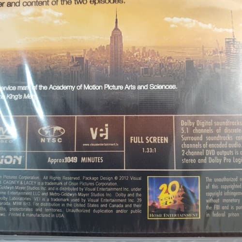 Cagney & Lacey, Volume 6 Drama Dectectives TV Series Action New Sealed - Thumbnail 4