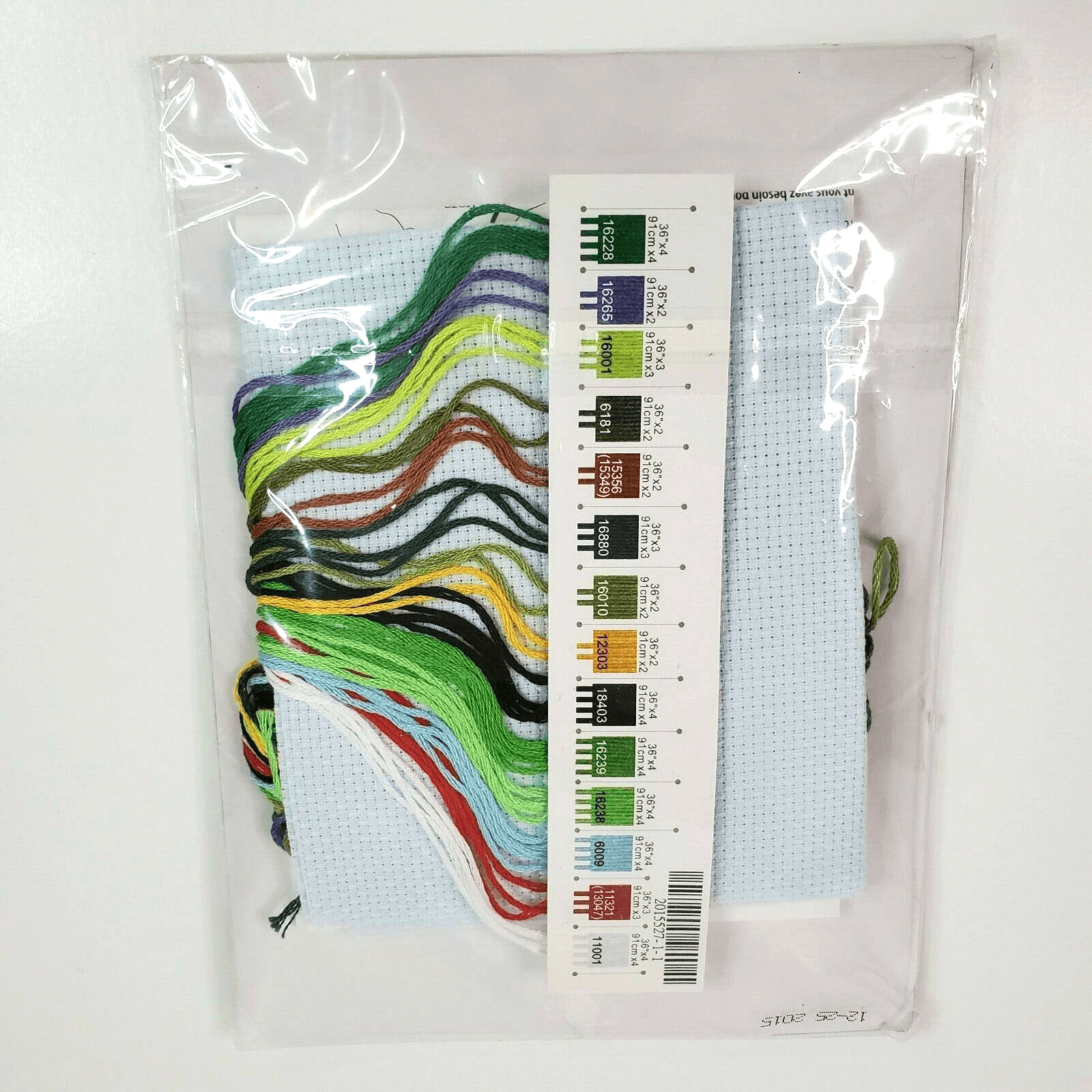 Dimensions Counted Cross Stitch Kit - Frog Parking - 5" x 7" includes thread - Thumbnail 3