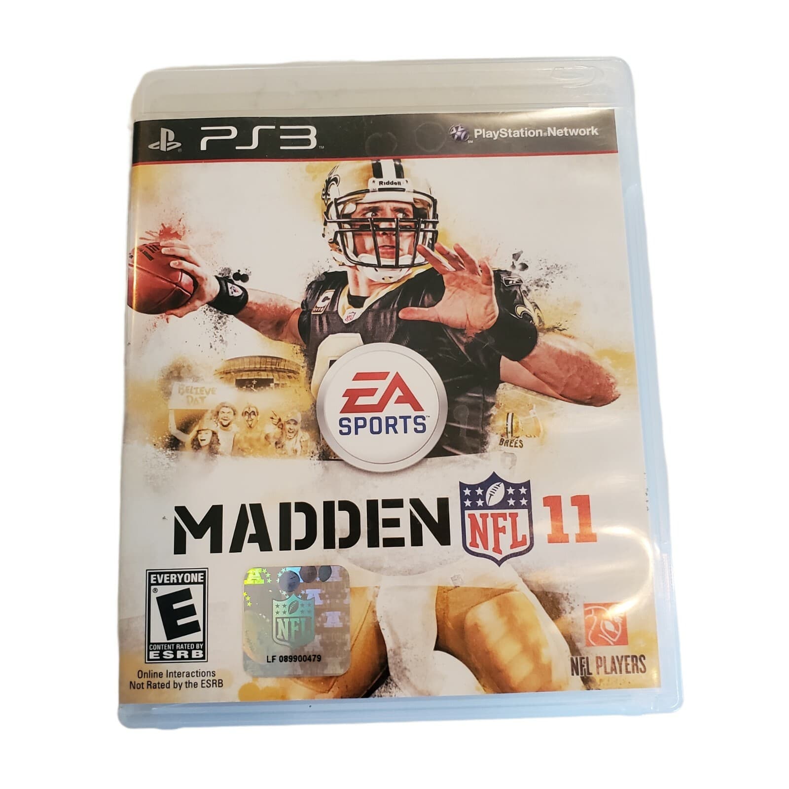 Sony PS3 PlayStation 3 EA Sports Madden NFL 11 Complete Game Case Manual