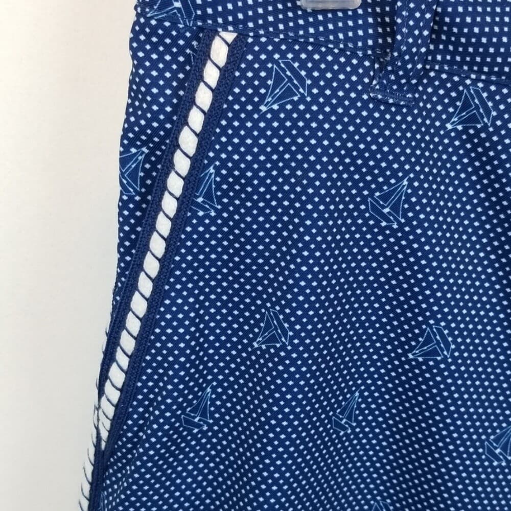 Lady Hagan Bon Voyage Nautical Sail Short Navy Size 0 HydroDri Fabric Pockets - Thumbnail 3