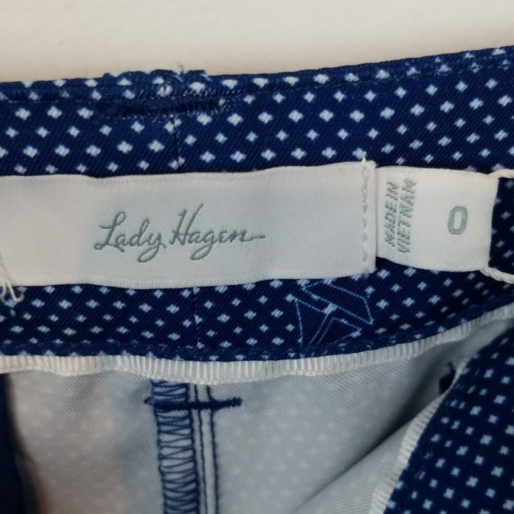 Lady Hagan Bon Voyage Nautical Sail Short Navy Size 0 HydroDri Fabric Pockets - Thumbnail 5