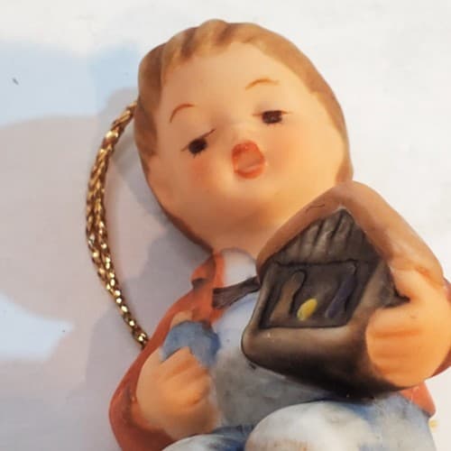 Lot of 3 Vintage 1997 Berta Hummel Children Christmas Tree Ornaments - Thumbnail 13