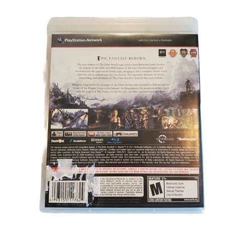 PS3 PlayStation 3 The Elder Scrolls V: Skyrim 2011 Complete Game Case Manual - Thumbnail 3