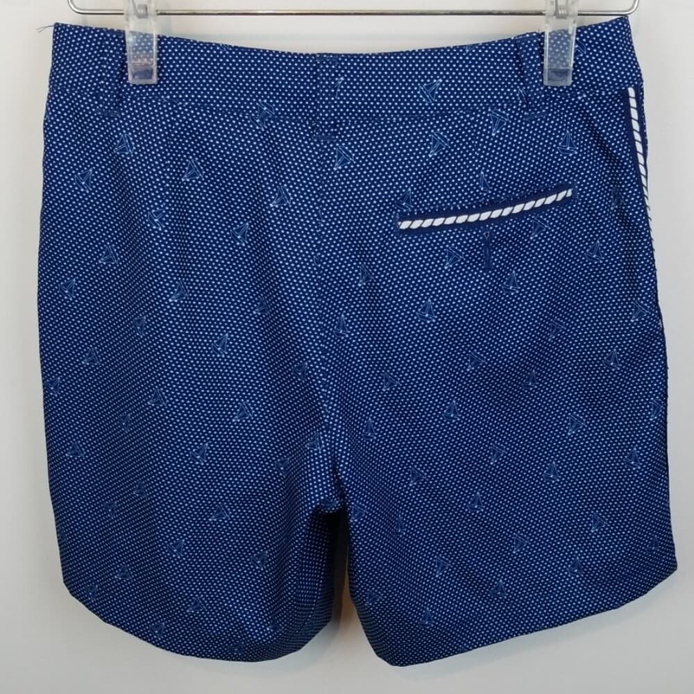 Lady Hagan Bon Voyage Nautical Sail Short Navy Size 0 HydroDri Fabric Pockets - Thumbnail 6