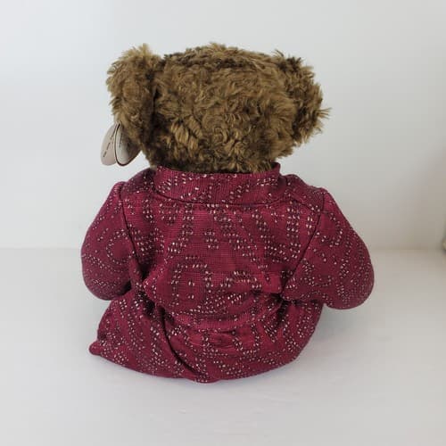 TY Attic Treasures Jointed Teddy Bear Plush Tyrone 1993 Stuffed Animal Toy 12 in - Thumbnail 6
