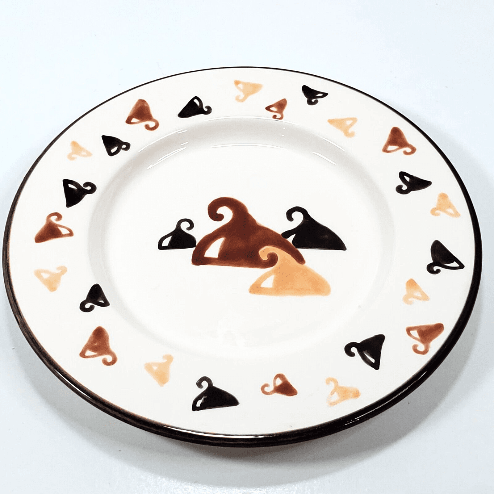 Vintage Bath & Body Works Chocolate Chunk Brownie Candle Plate 1999