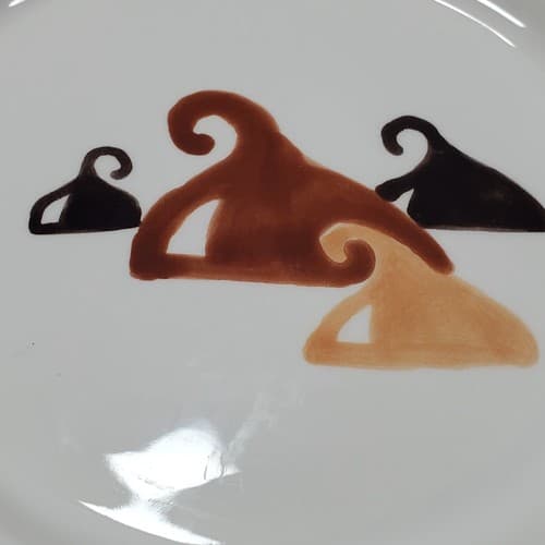 Vintage Bath & Body Works Chocolate Chunk Brownie Candle Plate 1999 - Thumbnail 2