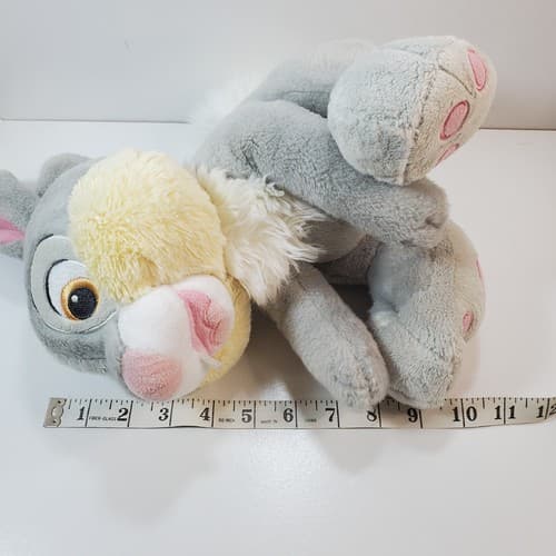 Disney Store Authentic Thumper Big Feet Rabbit Plush Stuffed Animal Toy 10” Tall - Thumbnail 11